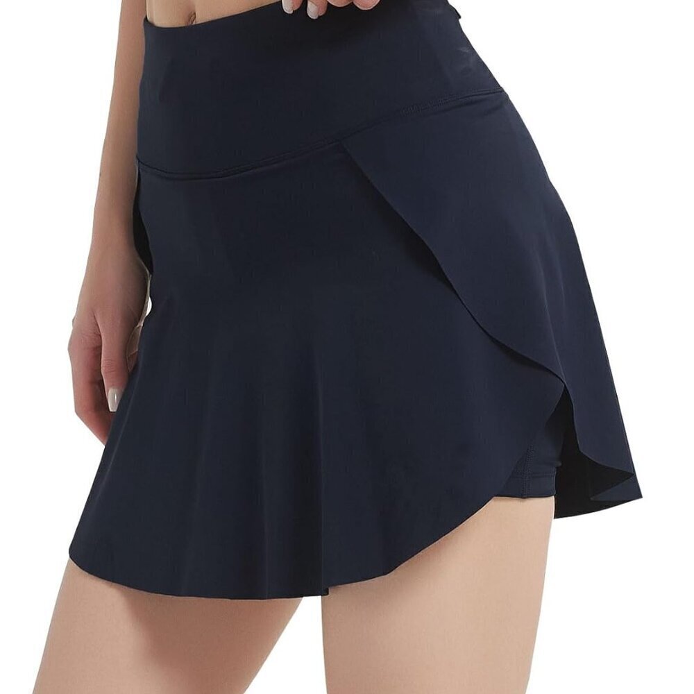 Women's 16" Long Swim Skirts Hight Waist Swimsuit Modest Bathing Suit Beach Swim
